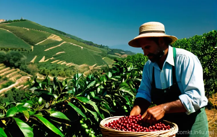 친환경 마케팅 중점 과목 - **Sustainable Coffee Farm in Sicily - Ethical Sourcing & Community:**
    A beautifully lit, highly ...